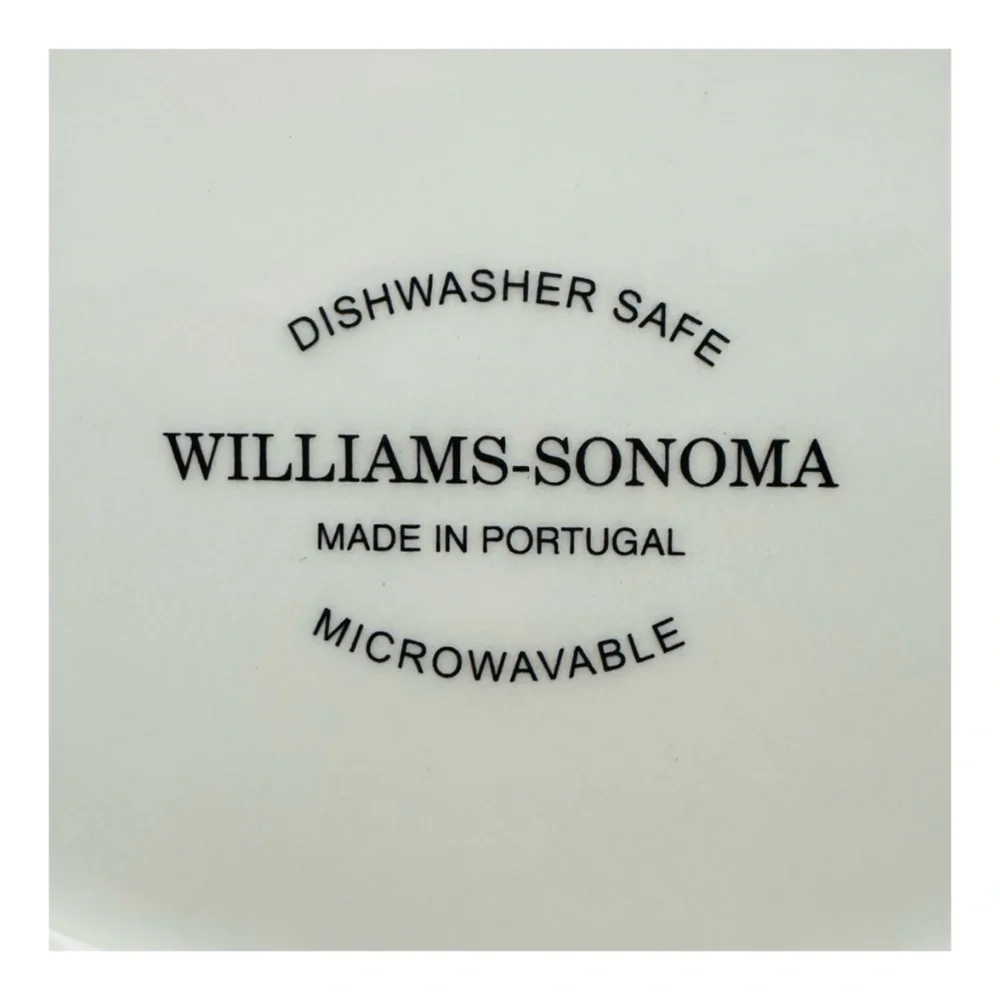 WILLIAMS SONOMA Oval Appetizer Plate Tuscany Italy Landscape 7.5”x 6” (set of 3)